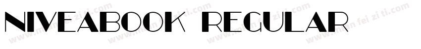 NiveaBook Regular字体转换